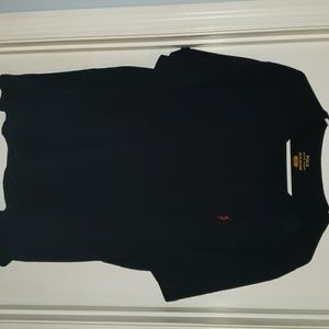 Black polo tshirt